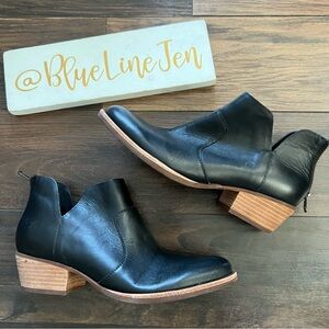 Kork Ease Skye Leather Ankle Boots NWOT